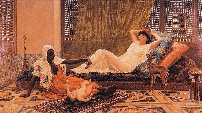 Frederick Goodall A New Light in the Harem